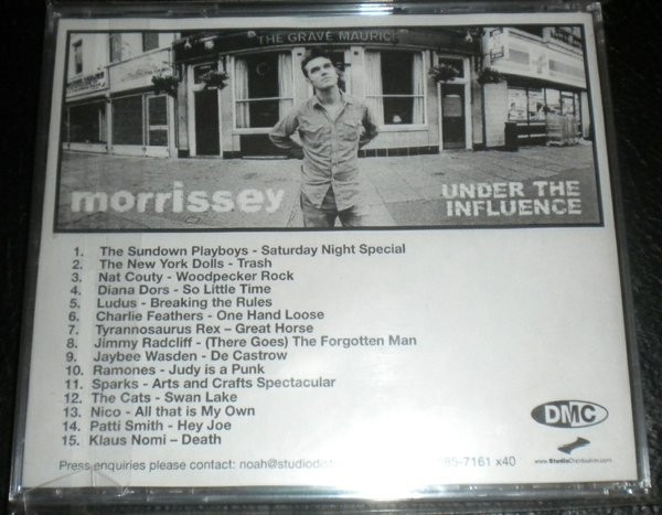 Morrissey – Under The Influence (2003, CD) - Discogs