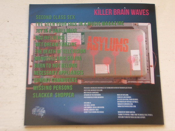 télécharger l'album Asylums - Killer Brain Waves