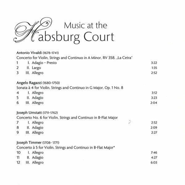 télécharger l'album Andrés Gabetta, Cappella Gabetta - Music At The Habsburg Court