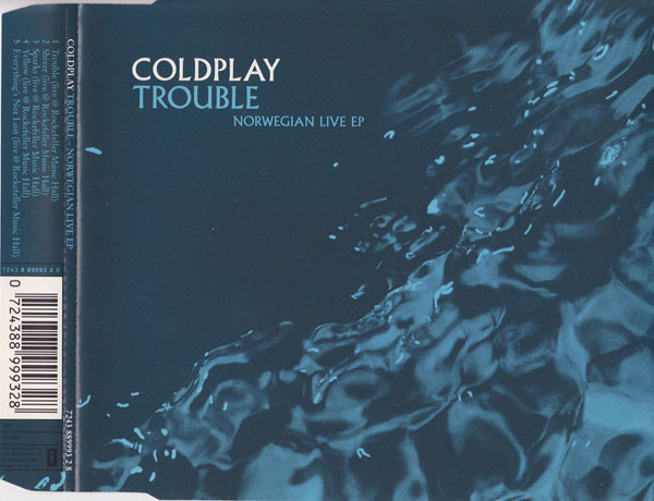 Coldplay – Trouble (2000, CD) - Discogs