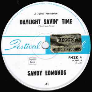 Sandy Edmonds - Daylight Saving Time album cover
