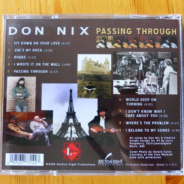 descargar álbum Don Nix - Passing Through
