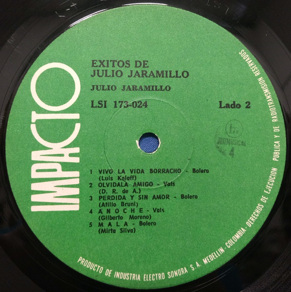 baixar álbum Julio Jaramillo - Exitos Vol 2