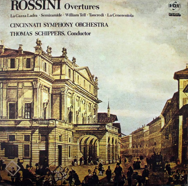 descargar álbum Download Rossini, Cincinnati Symphony Orchestra, Thomas Schippers - Rossini Overtures album