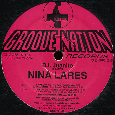 baixar álbum DJ Juanito Featuring Nina Lares - Call On Me