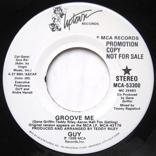 Guy – Groove Me (1988, Vinyl) - Discogs