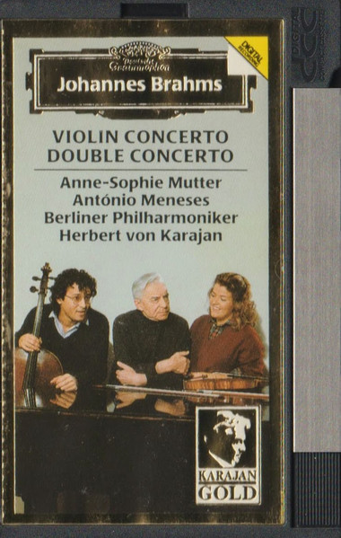 Johannes Brahms, Anne-Sophie Mutter, António Meneses, Berliner Herbert Karajan – Violin Double Concerto DCC) - Discogs