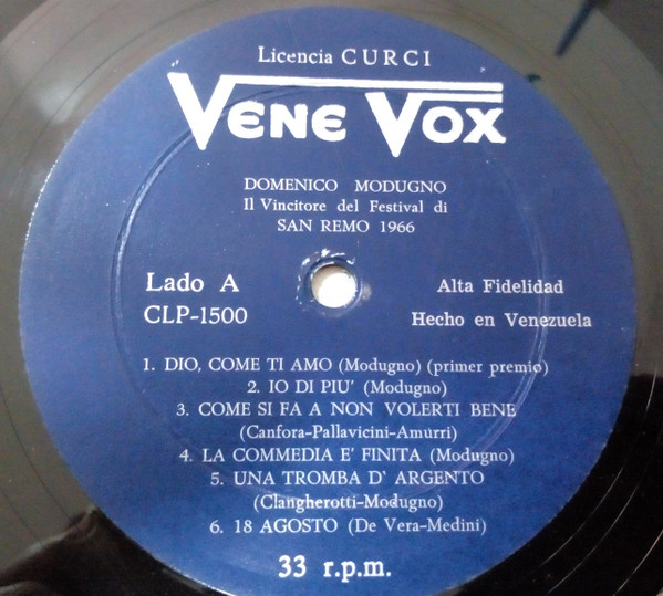 ladda ner album Domenico Modugno - II Vincitore Del Festival Di San Remo 1966