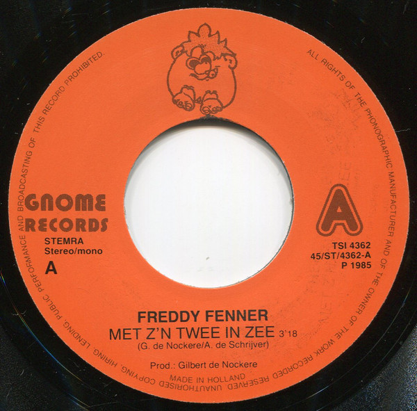 Album herunterladen Freddy Fenner - Met Zn Twee In Zee