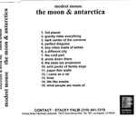 Cover of The Moon & Antarctica, 2000, CDr