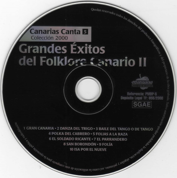 last ned album Various - Grandes Exitos Del Folklore Canario II