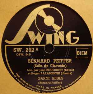 Bernard Peiffer - Garni Blues / Lullaby For A Be-Bop Baby album cover