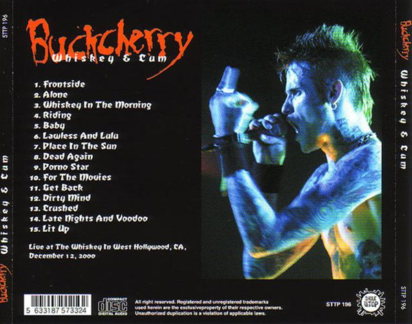 ladda ner album Buckcherry - Whiskey Cum