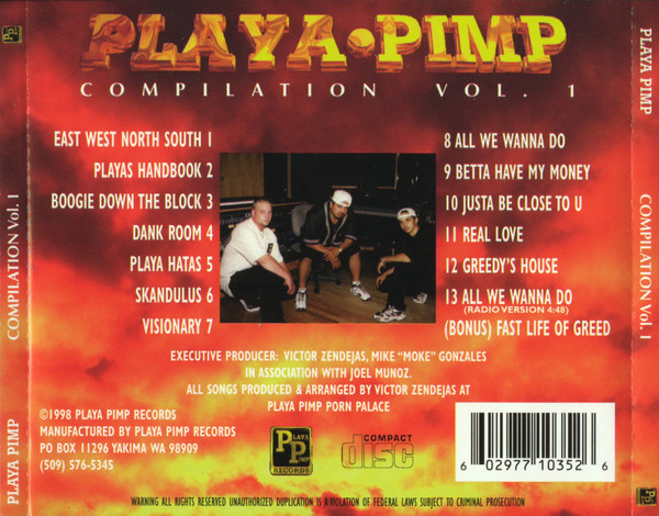Playa Pimp – Compilation Vol. 1 (1998, CD) - Discogs