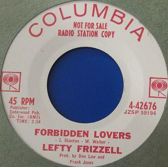 last ned album Lefty Frizzell - Forbidden Lovers A Few Steps Away