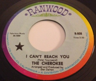 last ned album The Cherokee - I Cant Reach You