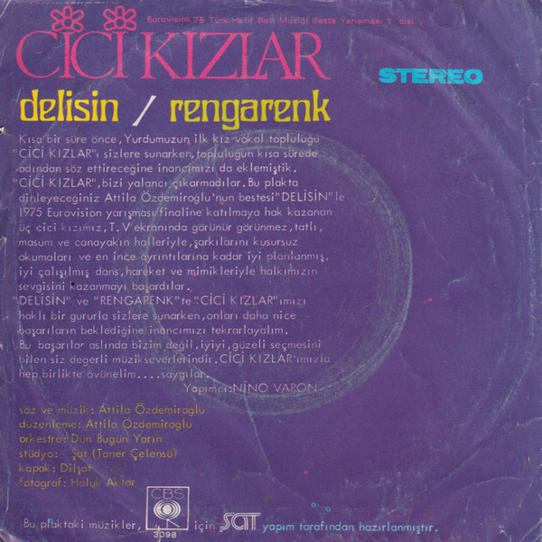 télécharger l'album Cici Kızlar - Delisin Rengarenk