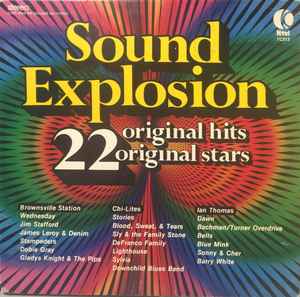 Sound Explosion 22 Original Hits Original Stars (1973, Vinyl