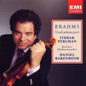 Johannes Brahms - Violinkonzert album cover