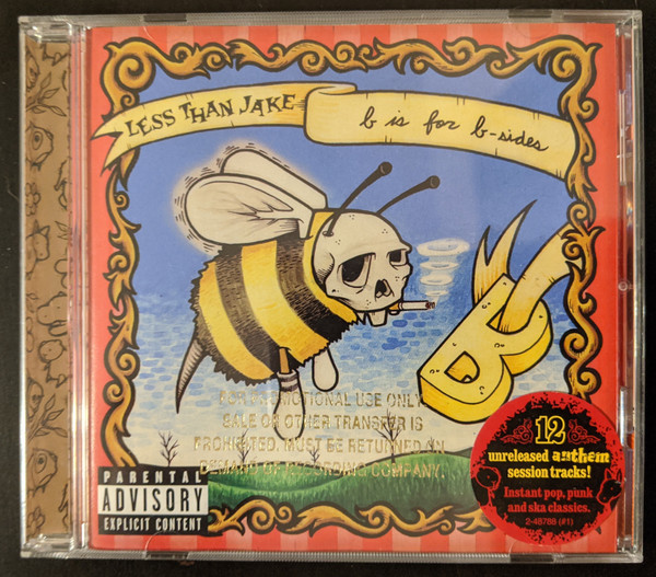 Less Than Jake B Is For B Sides 2020 Yellow With Black