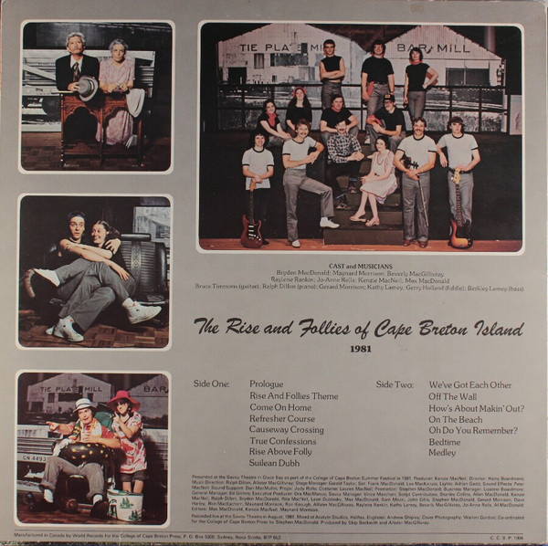 baixar álbum Various - The Rise And Follies Of Cape Breton Island 1981