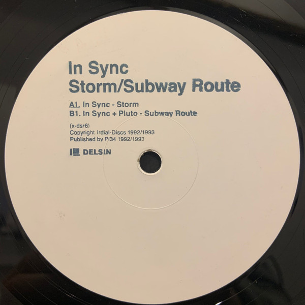 In Sync – Storm / Subway Route (2014, Vinyl) - Discogs