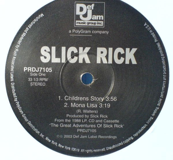 Slick Rick – Childrens Story / Mona Lisa (2003, Vinyl) - Discogs