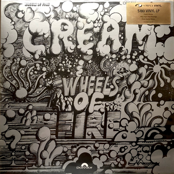 Cream – Wheels Of Fire (180g, Gatefold Sleeve, Vinyl) - Discogs