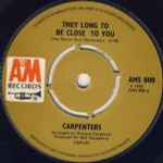 Cover of They Long To Be Close To You, 1970-09-00, Vinyl