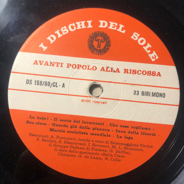ladda ner album Download Various - Avanti Popolo Alla Riscossa Antologia Della Canzone Socialista In Italia album