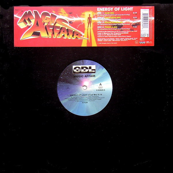 kandidat Begrænse Pickering Magic Affair – Energy Of Light (1996, Vinyl) - Discogs