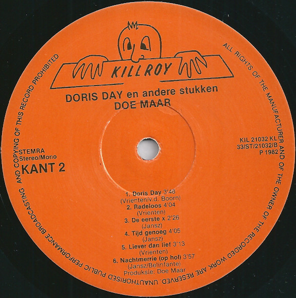 lataa albumi Doe Maar - Doris Day En Andere Stukken