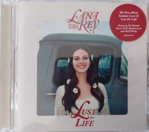 Lana Del Rey – Lust For Life (2017, Coke Bottle Clear, Vinyl 