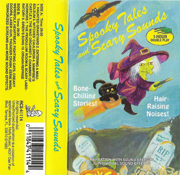 Unknown Artist – Spooky Tales And Scary Sounds (1993, Cassette) - Discogs
