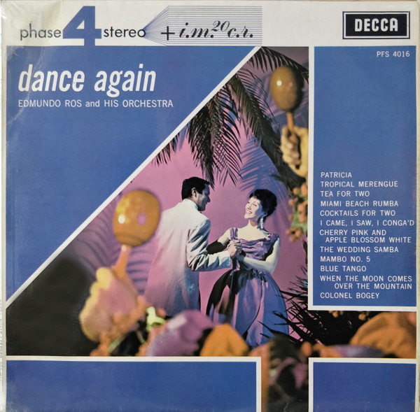 Edmundo Ros And His Orchestra – Dance Again (1962, Vinyl 