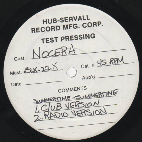 Nocera - Summertime, Summertime | Releases | Discogs