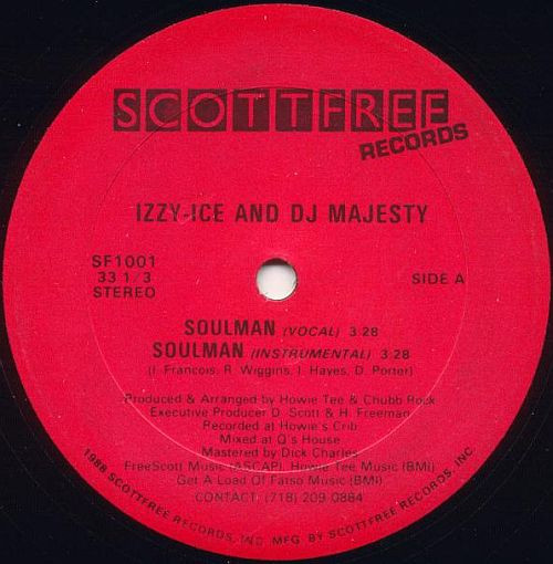 Izzy-Ice And DJ Majesty - Soulman | Releases | Discogs