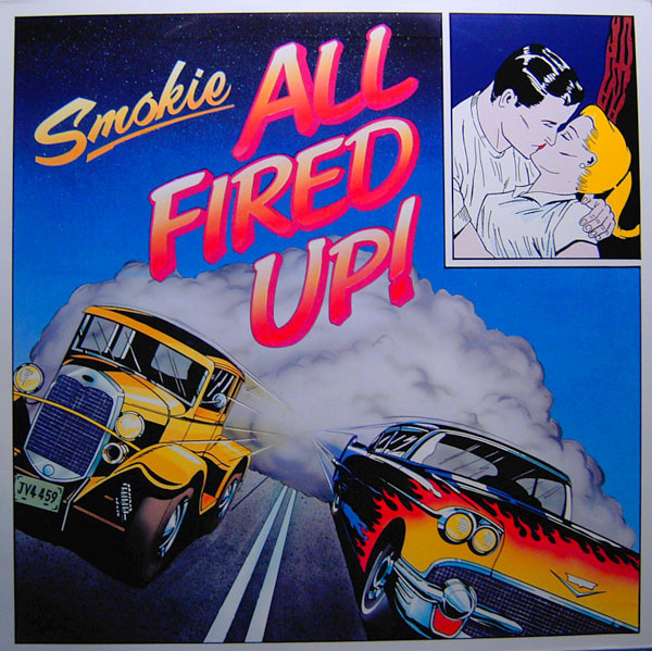Обложка конверта виниловой пластинки Smokie - All Fired Up