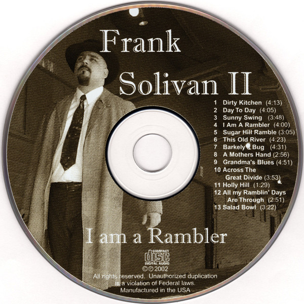 télécharger l'album Frank Solivan II - I Am A Rambler