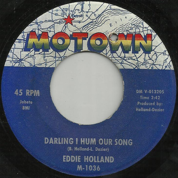 Eddie Holland – Darling I Hum Our Song (1963, Vinyl) - Discogs