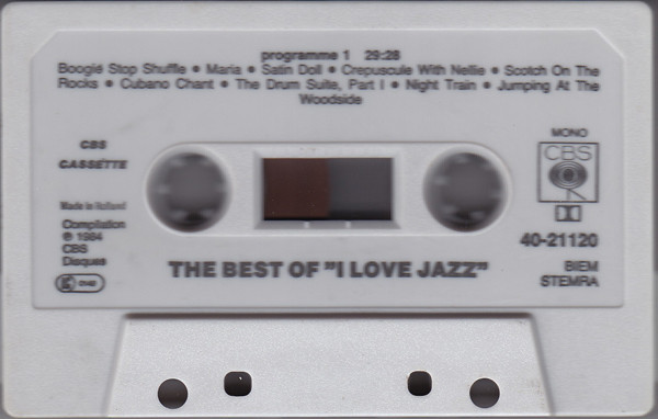last ned album Download Various - The Best Of I Jazz album