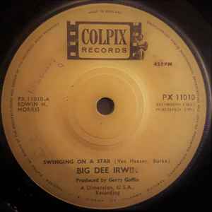 Big Dee Irwin – Swinging On A Star (1963, Solid centre, Vinyl) - Discogs