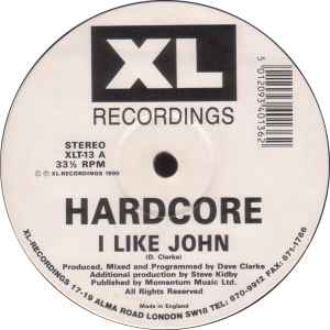 Portada de album Hardcore - I Like John