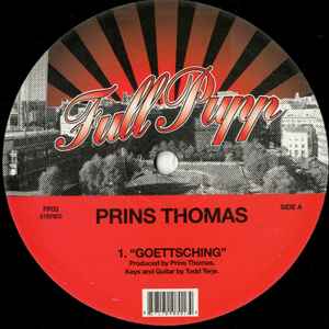 Prins Thomas - Goettsching album cover