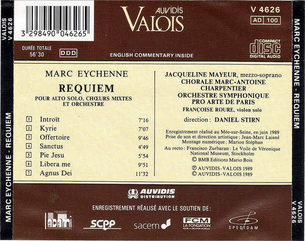 descargar álbum Marc Eychenne - Requiem