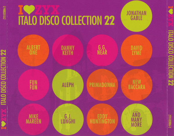 I Love ZYX Italo Disco Collection 22 (2016, CD) - Discogs