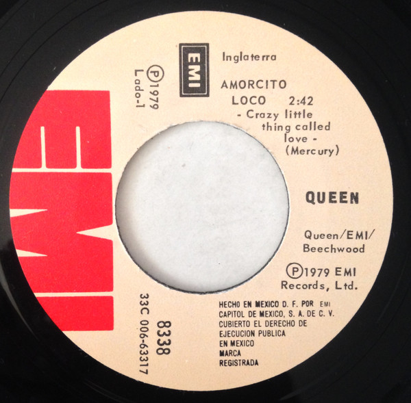 Album herunterladen Queen - Amorcito Loco Crazy Little Thing Called Love