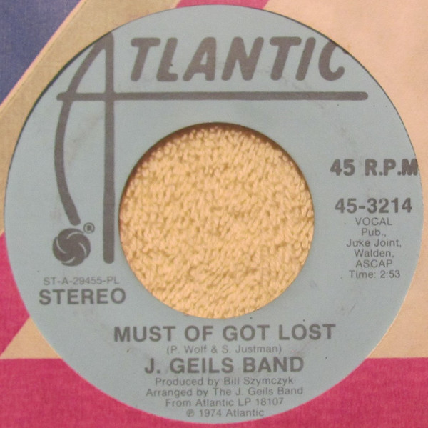 last ned album J Geils Band - Must Of Got Lost