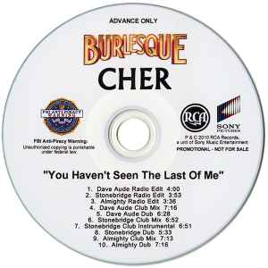 Cher - You Haven't Seen The Last Of Me album cover