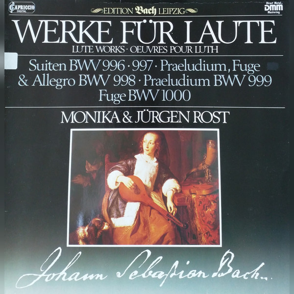 Johann Sebastian Bach, Monika Rost, Jürgen Rost – Werke Für Laute